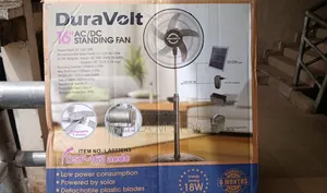Duravolt 16" Ac/Dc Standing Fan (Energy Saving 18w) - Dsf 163acdc