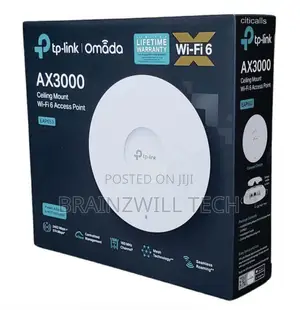Tp-Link Eap653 | Ax3000 Ceiling Mount Wifi 6 Access Point