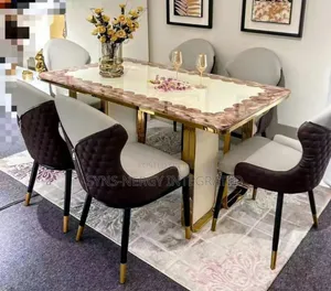 Durable 6 Seater Dinning Table Set