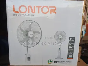 Lontor 18” Rechargeable Standing Fan | CTL-Cf056wr-18 U