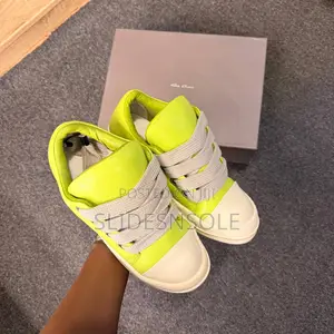 Rick Owens Jumbo Laced Low