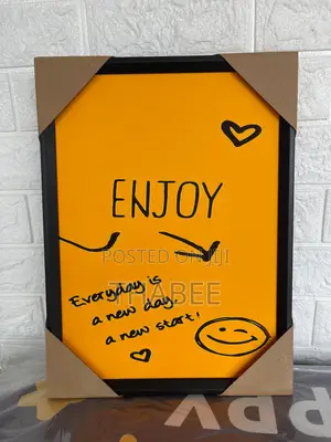 Motivational Quotes Wall Canvas Frame 30/40cm