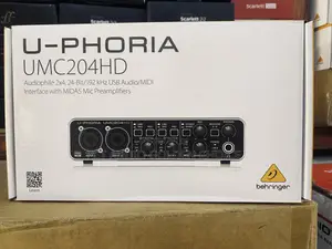 Behringer U-Phoria Umc204hd – Professional Usb Audio Interface