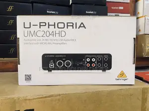 Behringer U-Phoria Umc204hd – Professional Usb Audio Interface