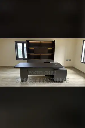 Executive Office Table With Wireless Charger, 2.4meter by Size.
