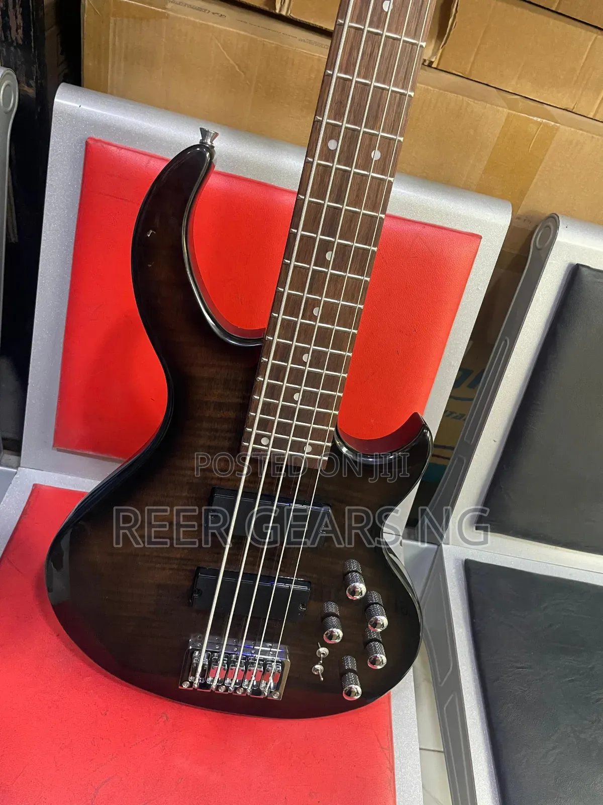 Black Coffee Strinberg 5 Strings Active Bass