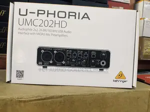 Behringer U-Phoria Umc202hd – Compact Studio Audio Interface 
