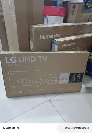 Lg 45” Smart Tv – Clear Picture