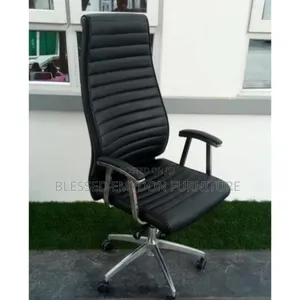 High Quality Leather Director Office Chair-(High Back)