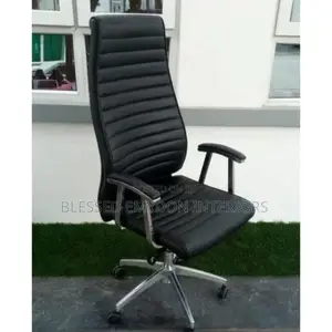 High Quality Leather Director Office Chair-(High Back)