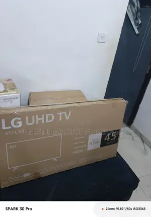 Brand New Lg 45” Smart Tv – Crystal Clear Display