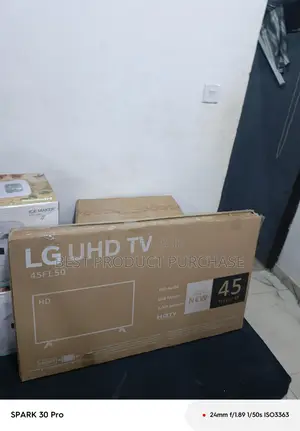 Just Arrived Lg 45 Inch Smart Tv – Factory Sealed