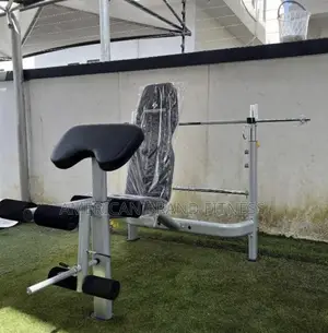 Heavy Duty Commercial Bench Press With 20kg Olympic Bar