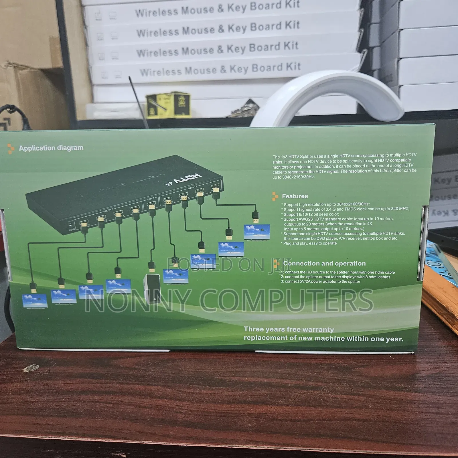 HDTV 1×8 Splitter
