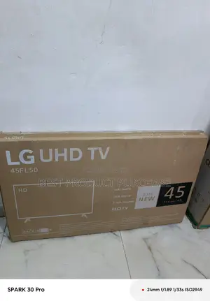 Lg 45” Smart Tv – Cinema Feel at Home
