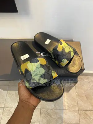 The Coach Signature Camo Slide