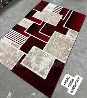 5x7fts Red/Black/Blue/L Green Turkish Center Rugs