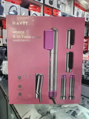 Havit Hd 8118 6 in 1 High Speed Hair Dryer
