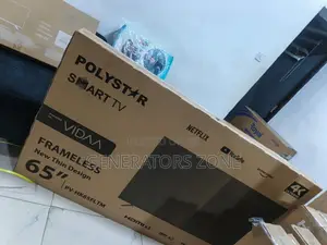 65 Inch Frameless Polystar Smart Led Tv Setup