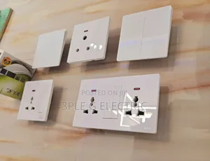 Pure Copper White Body Switches And Sockets