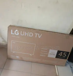 Lg 45” Smart Tv – Perfect for Living Room