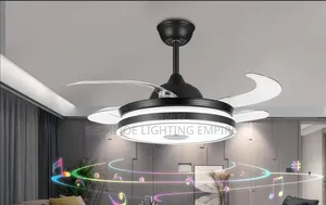 Led Fan Chandelier