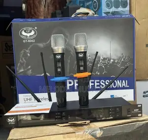 Giant Pro Audio Gt6002 Wireless Microphone ( Covering Over 300 Meter)