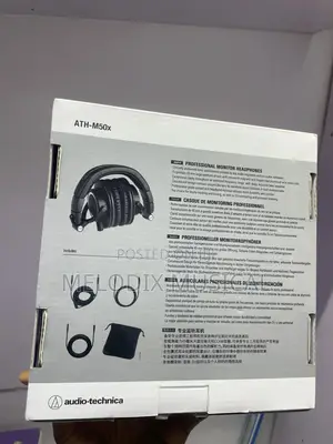 Audio-Technica Ath-M50x Professional Studio Headphones