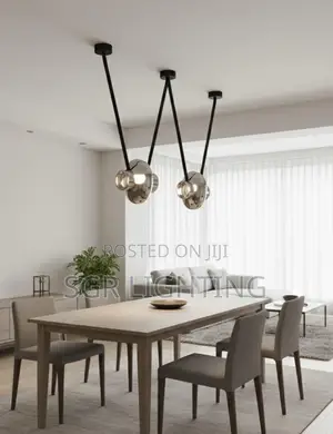 New Designer Luxury Glass Led Pendant Lamp Living Room Bedroom Bar