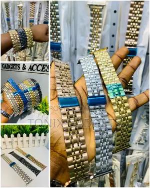 Original Rolex Chain Strap for Iwatch and Other Smartwatches( 42-49mm)