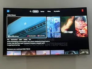 55-Inch Samsung Curved Smart Tv