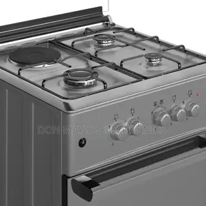 Maxi 60x60 3+1 Burner Gas Cooker | Maxi 6060 M4 Inox