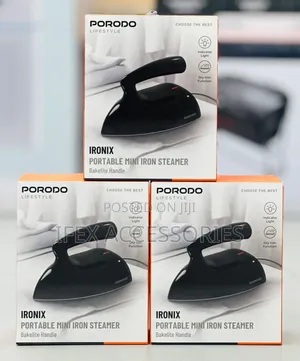 Porodo Ironix Portable Mini Iron Steamer