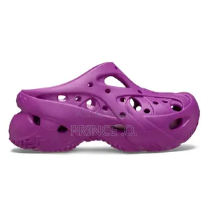 Pink  Unisex Cage Clog Crocs
