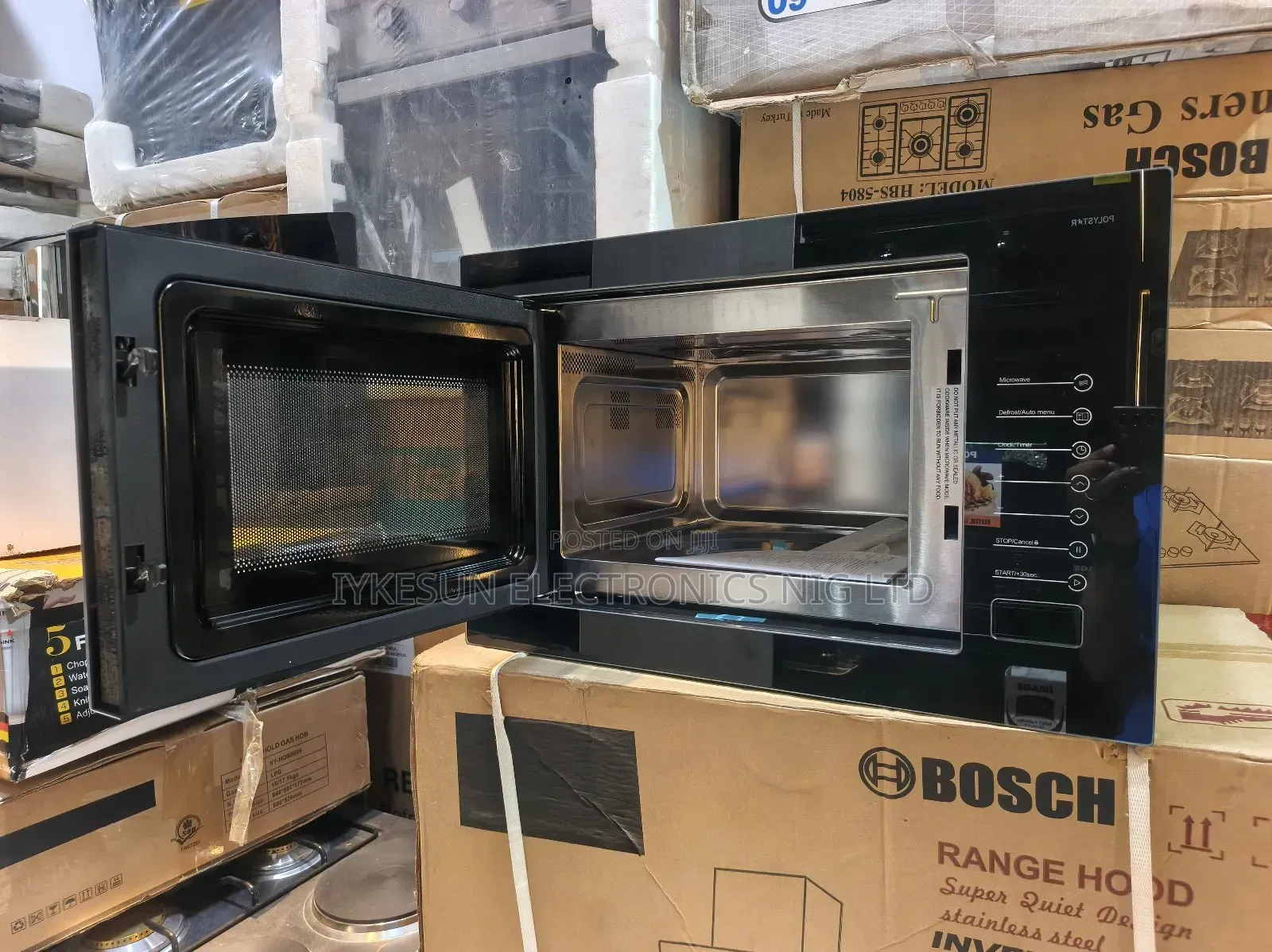 Original Bosch Built-in Digital Control 30litters Microwave With Grill