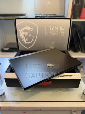New Laptop MSI Titan 18 HX AI 64GB Intel Core Ultra 9 SSD 4T
