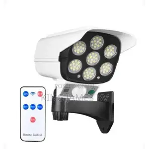 Solar Dummy Wall Light ( CCTV Camera Design)