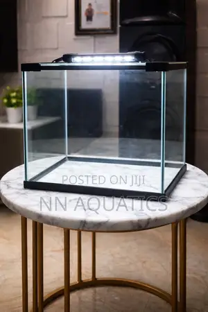 25 Litters Aquarium Tank Empty Tank With Light And Cover