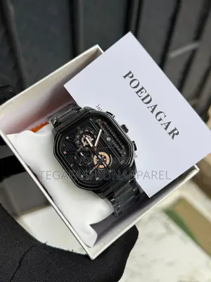 Poedagar Chronographic Chain Wristwatch