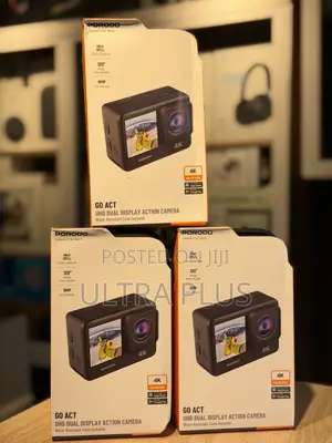 Porodo Go Act Lifestyle Waterproof Action Camera 900mah