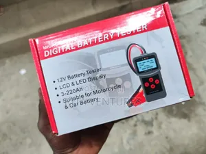 Professional 12v Digital Battery Tester (3-220ah) – Brand New