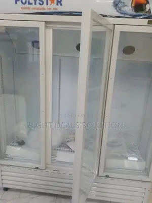 Polystar Triple Door Commercial Showcase Refrigerator