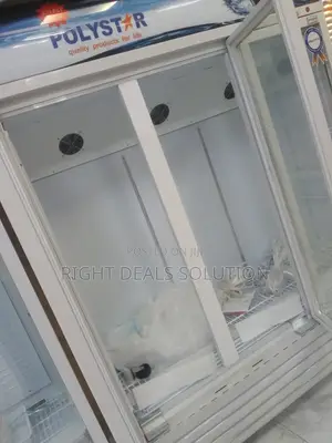Polystar 3-Door Merchandiser Refrigerator – Triple Door Glass Showcase