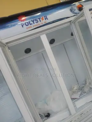 Polystar Triple Door Bakery Beverage Showcase Refrigerator