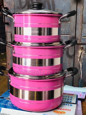 Hoffner High Quality Nonstick Pot Size 20,22 24cm(6022)