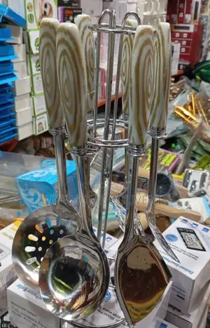 7pcs Stainless Steel Cooking Spoon