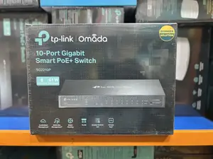 Tp-Link Tl-Sg2210p 8-Ports Poe Gigabit Smart Switch With 2 SFP Ports.