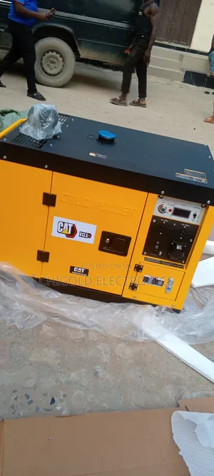 Original Cat Diesel Generator 12 Kva 100% Copper Coin 1 Year Warranty