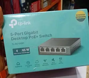 Tp-Link Tl-Sg1005p 5ports Poe Gigabit Switch.