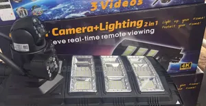 Triple Lens Solar Street With Camera